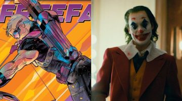 HQ do Gavião Arqueiro faz clara referência ao filme do Coringa