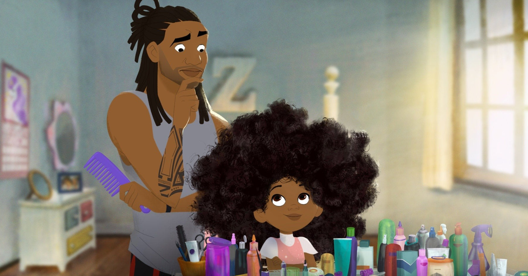 Hair Love, curta de animação que venceu o Oscar, está disponível no YouTube