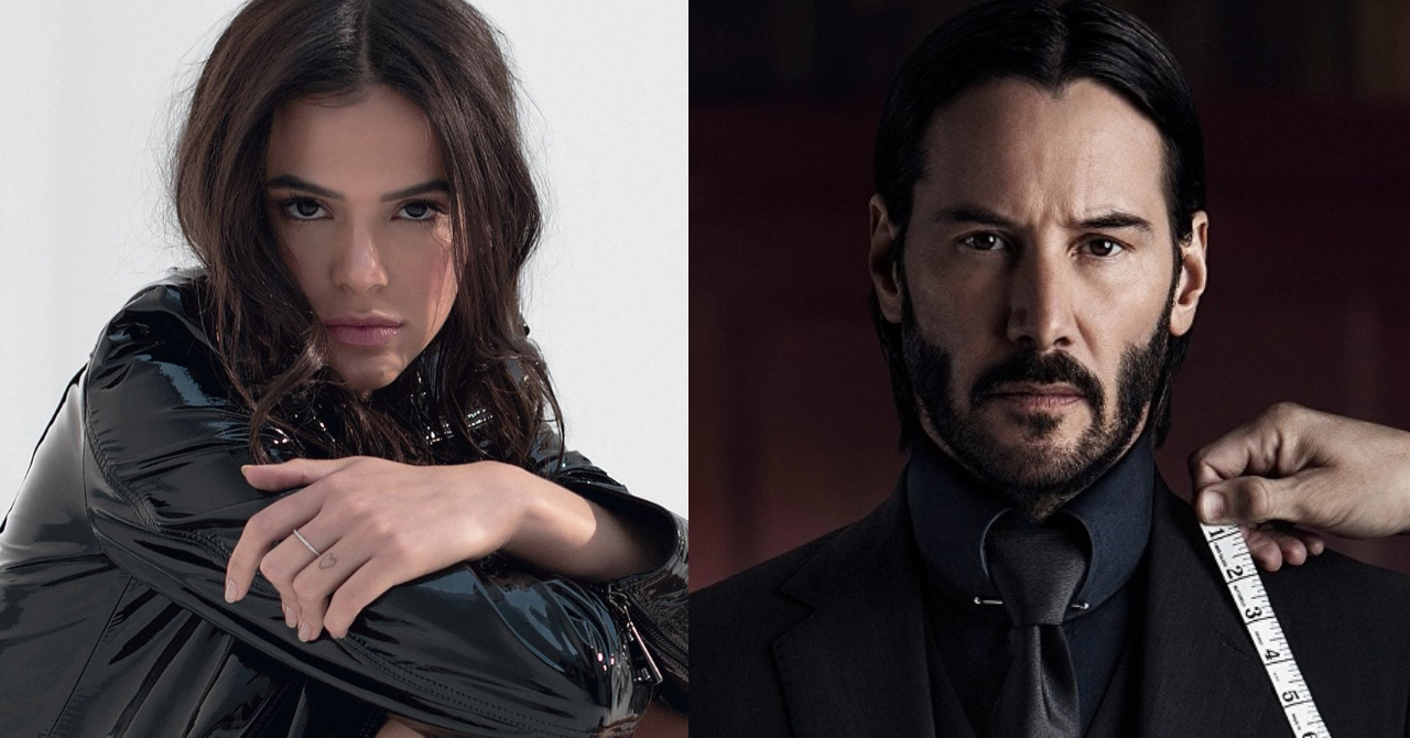 Keanu Reeves e Bruna Marquezine estão gravando série da Netflix, diz site