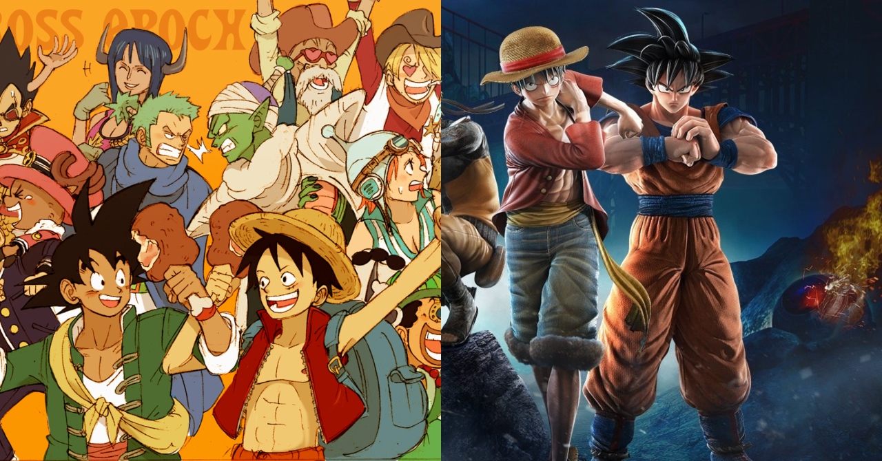 Dragon Ball e One Piece já se envolveram em vários crossovers; confira