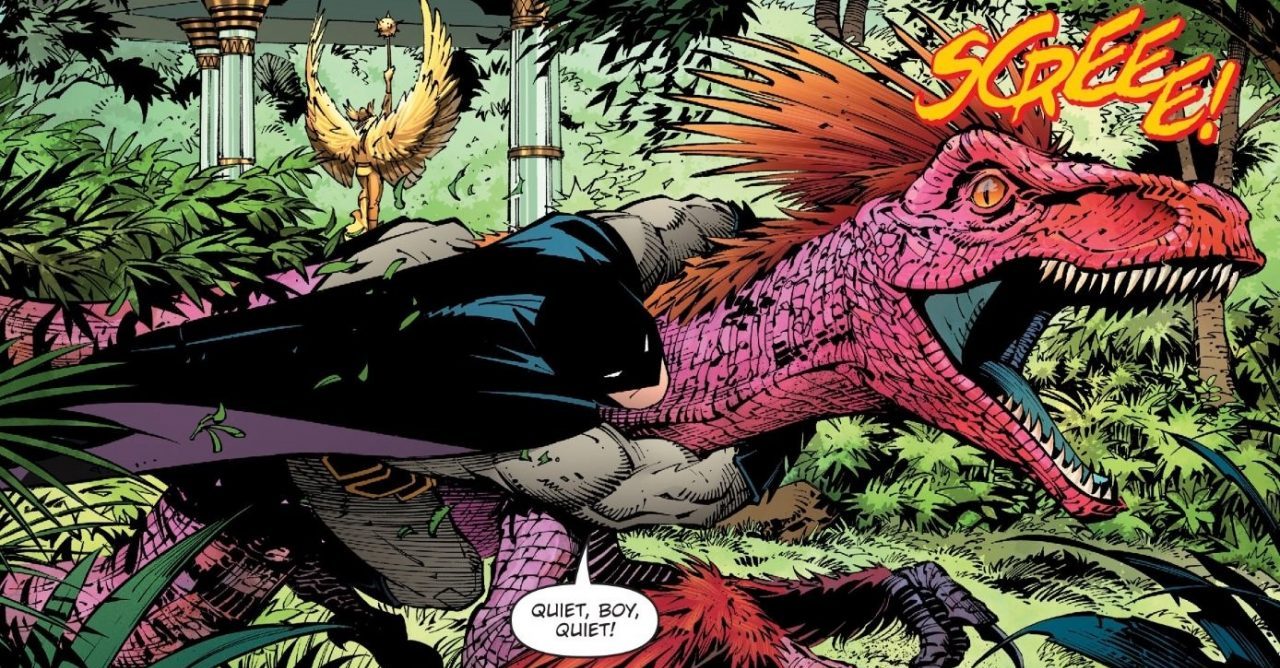 Batman ganha versão dinossauro em nova história da DC