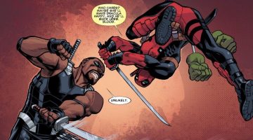 Deadpool tira um sarro dos filmes do Blade nos quadrinhos
