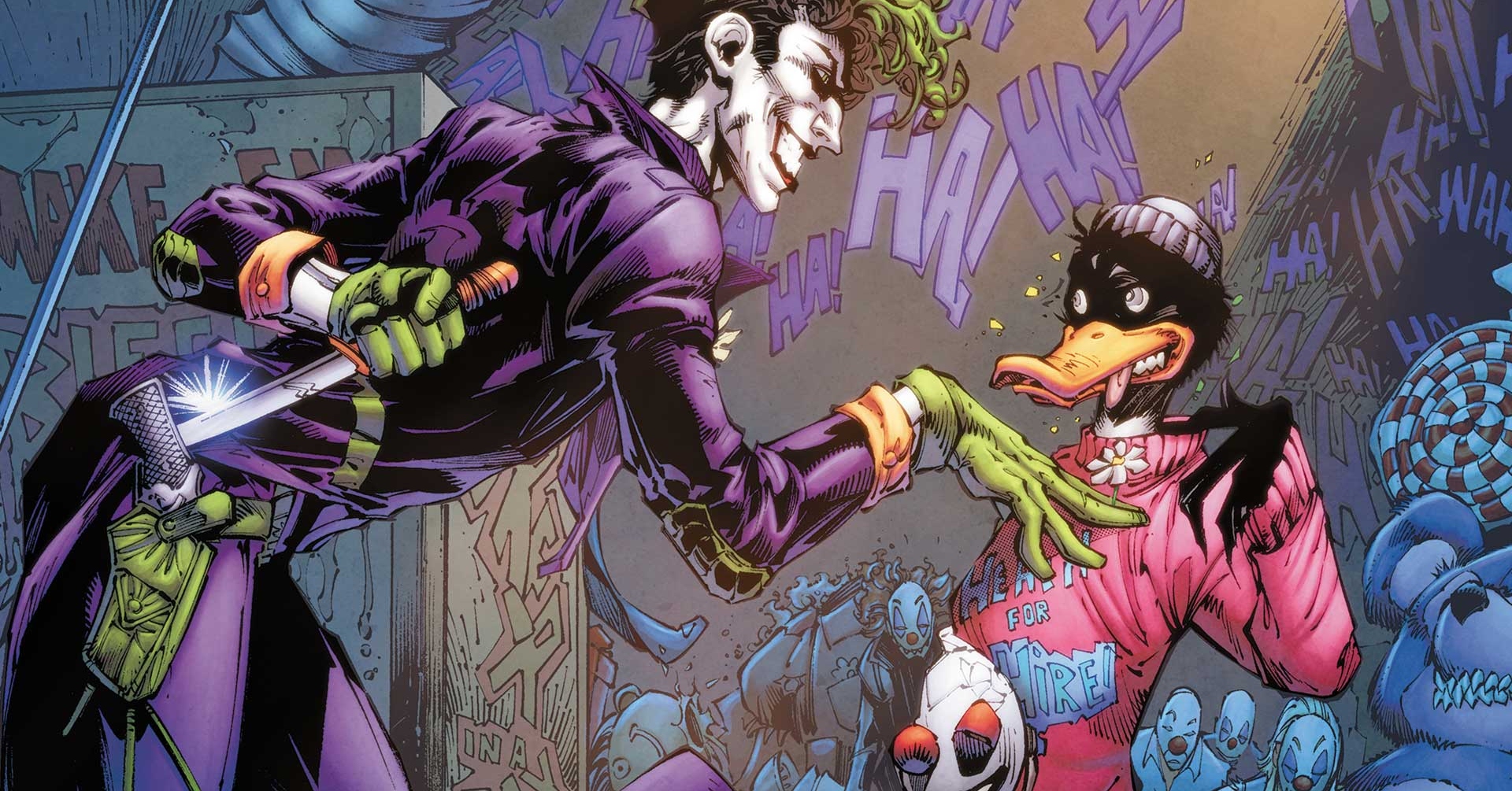 HQ crossover da DC fez o Patolino virar capanga do Coringa