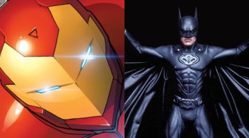 Traje do Homem de Ferro em HQ teve mamilos igual ao Batman de George Clooney