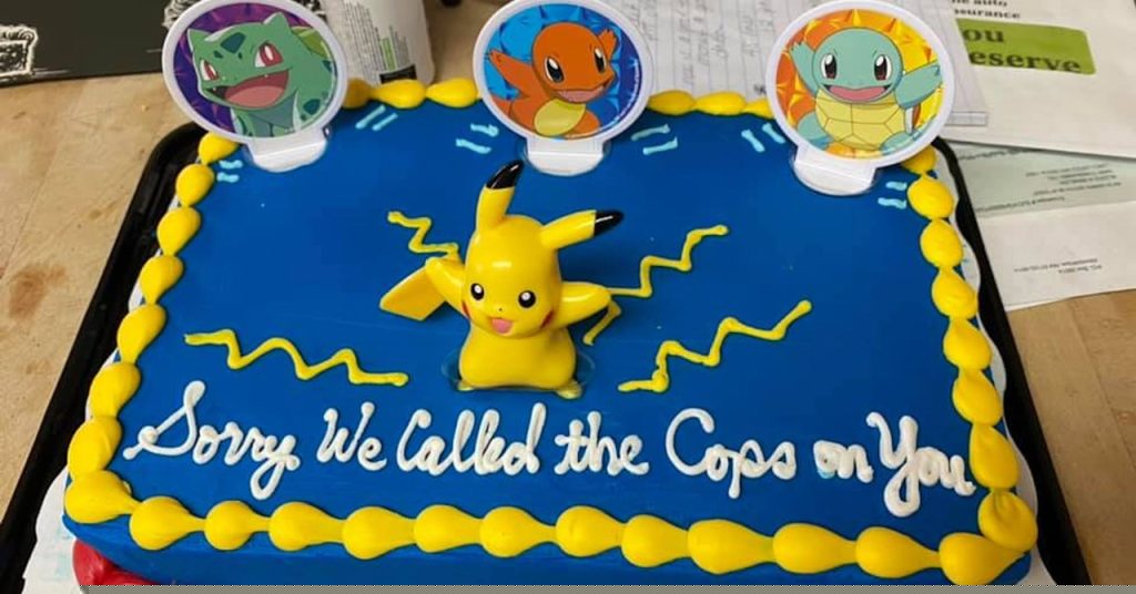 Pokémon Go: vizinha envia bolo como pedido de desculpas após mal entendido