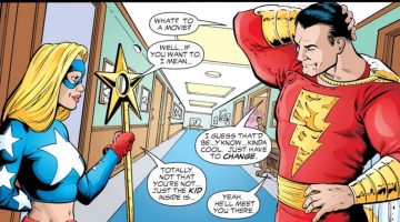 Shazam e Stargirl já foram casal improvável nos quadrinhos da DC