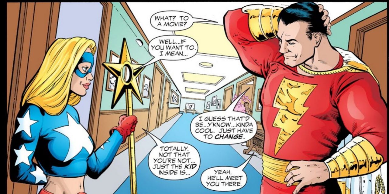 Shazam e Stargirl já foram casal improvável nos quadrinhos da DC