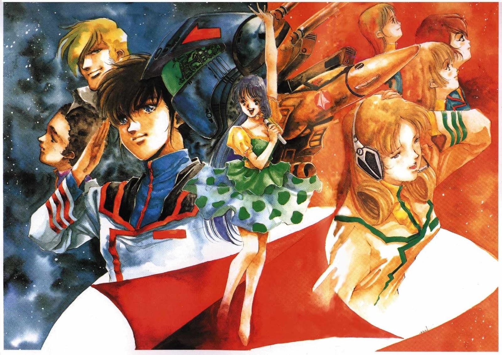 Macross anuncia colaboração com estúdio de Gundam