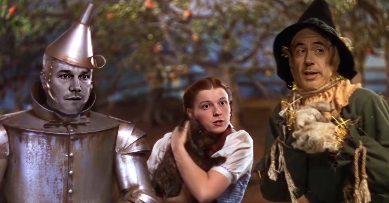 Fã cria vídeo bizarro que mistura Vingadores com O Mágico de Oz, image size:1280x670