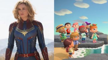Brie Larson, a Capitã Marvel, grava vídeo em que joga Animal Crossing: New Horizons