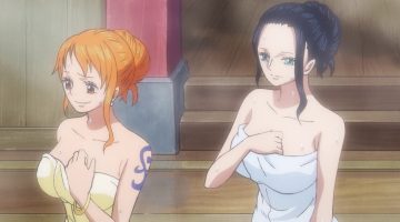 One Piece: cena de fan service com Nami e Nico Robin chama atenção de fãs