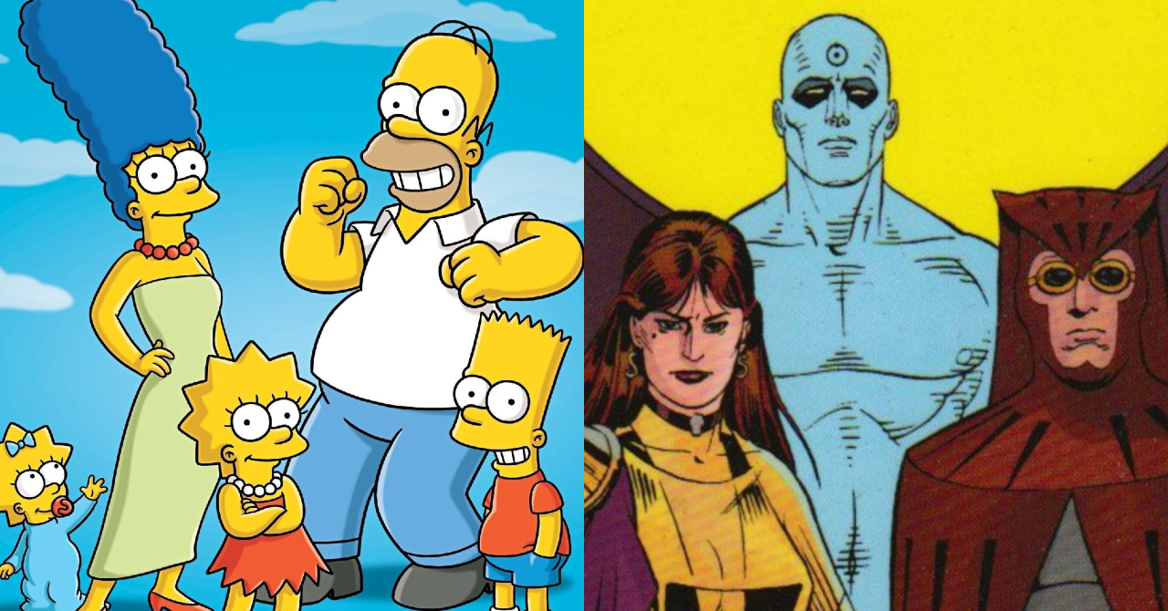 Os Simpsons: edição de HQ da animação já parodiou Watchmen