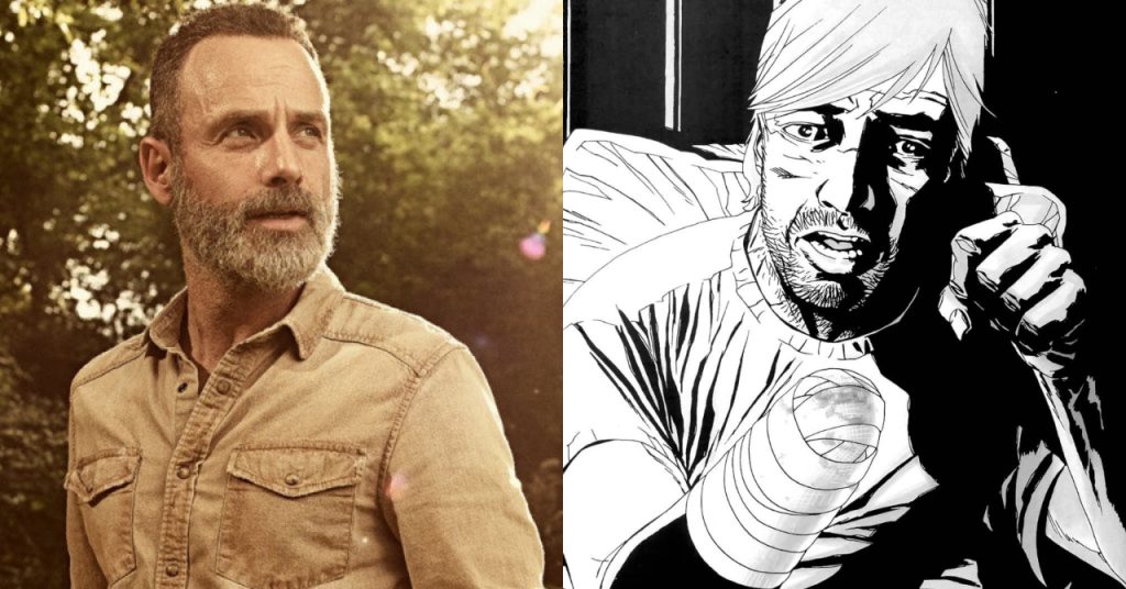 The Walking Dead: série quase fez Rick perder a mão igual aos quadrinhos