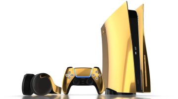 PlayStation 5 terá versão em ouro 24 quilates com controle e headset