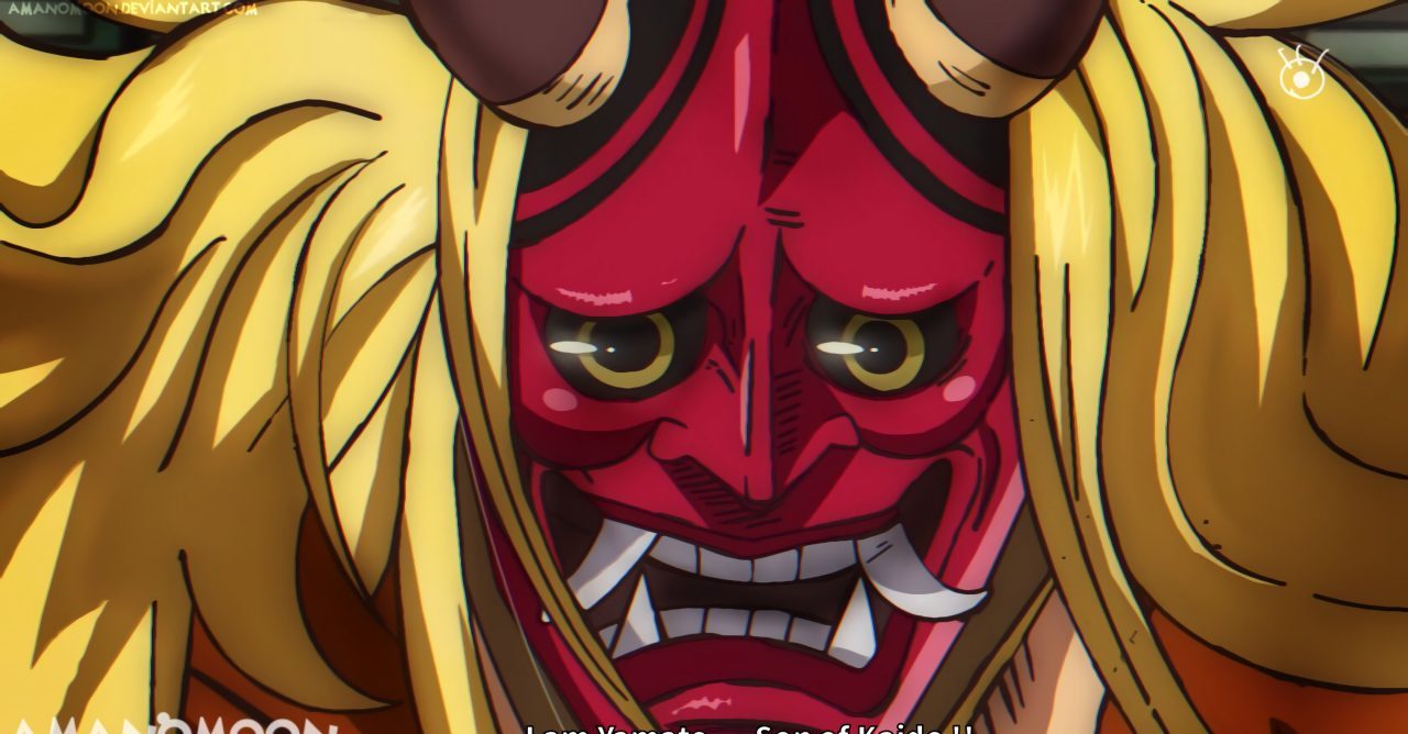 One Piece: mangá revela como é o rosto de Yamato, filho de Kaido