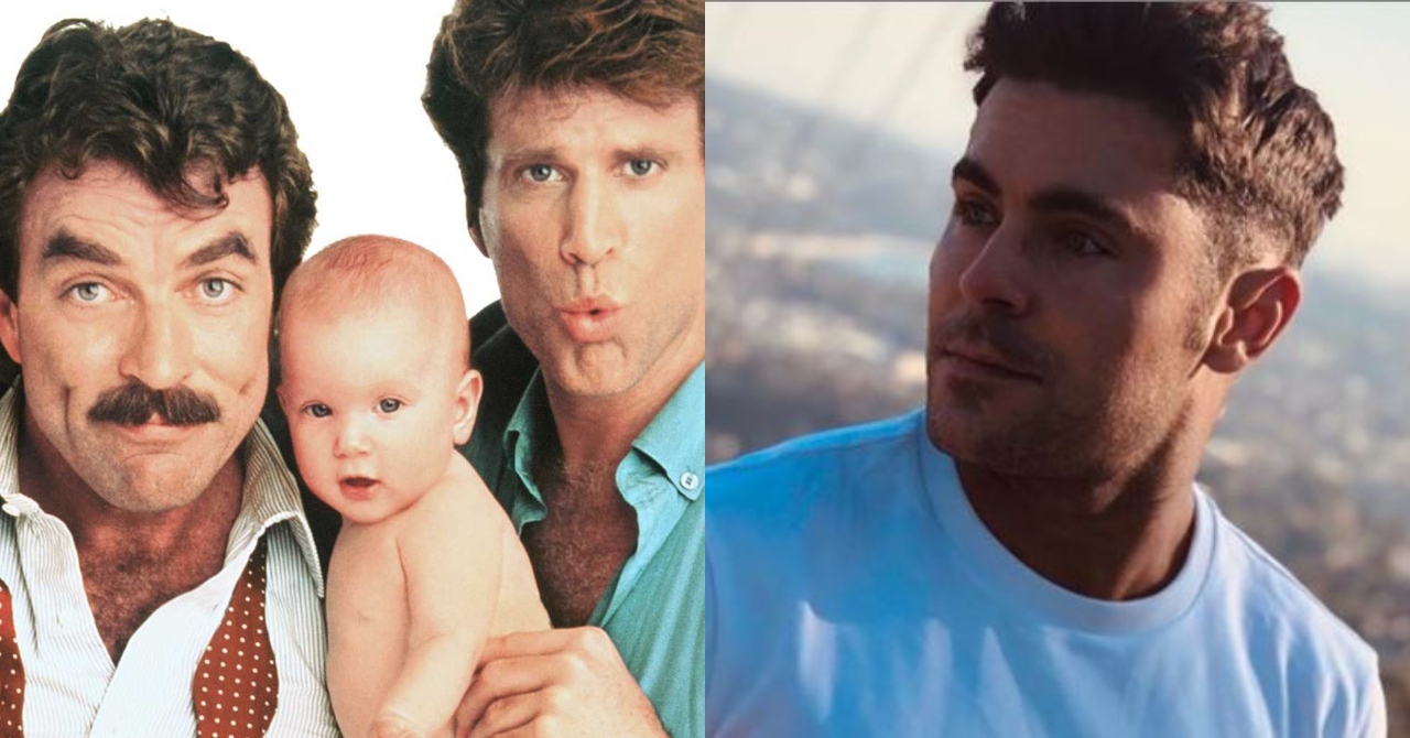 Três Solteirões e um Bebê terá remake estrelado por Zac Efron