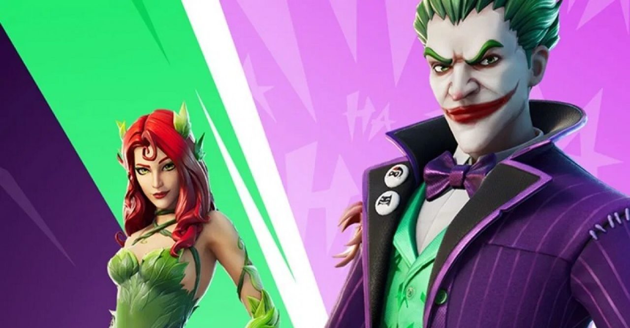 Fortnite vai ganhar trajes do Coringa e Hera Venenosa em novo pacote