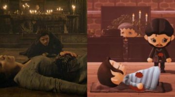 Game of Thrones: fã recria famoso Casamento Vermelho em Animal Crossing