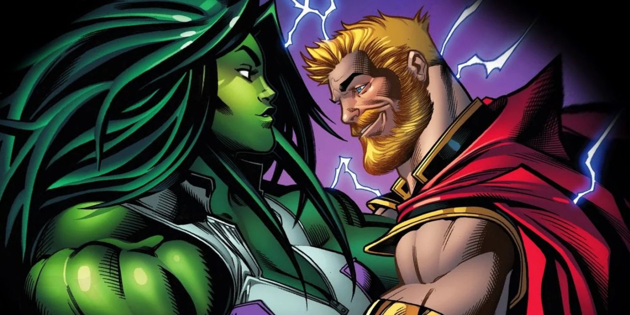 Thor e Mulher-Hulk começam relacionamento nos quadrinhos