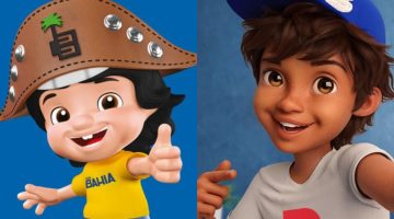 Bahianinho, mascote das Casas Bahia, vira adolescente com novo nome e visual