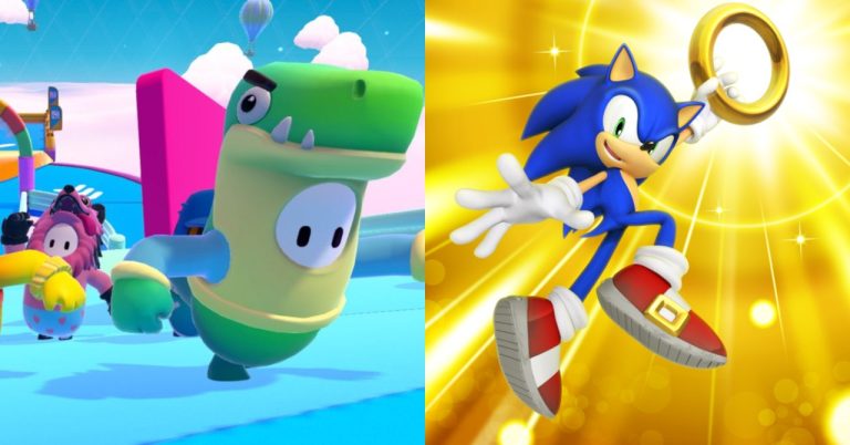 Fall Guys-skin Sonic