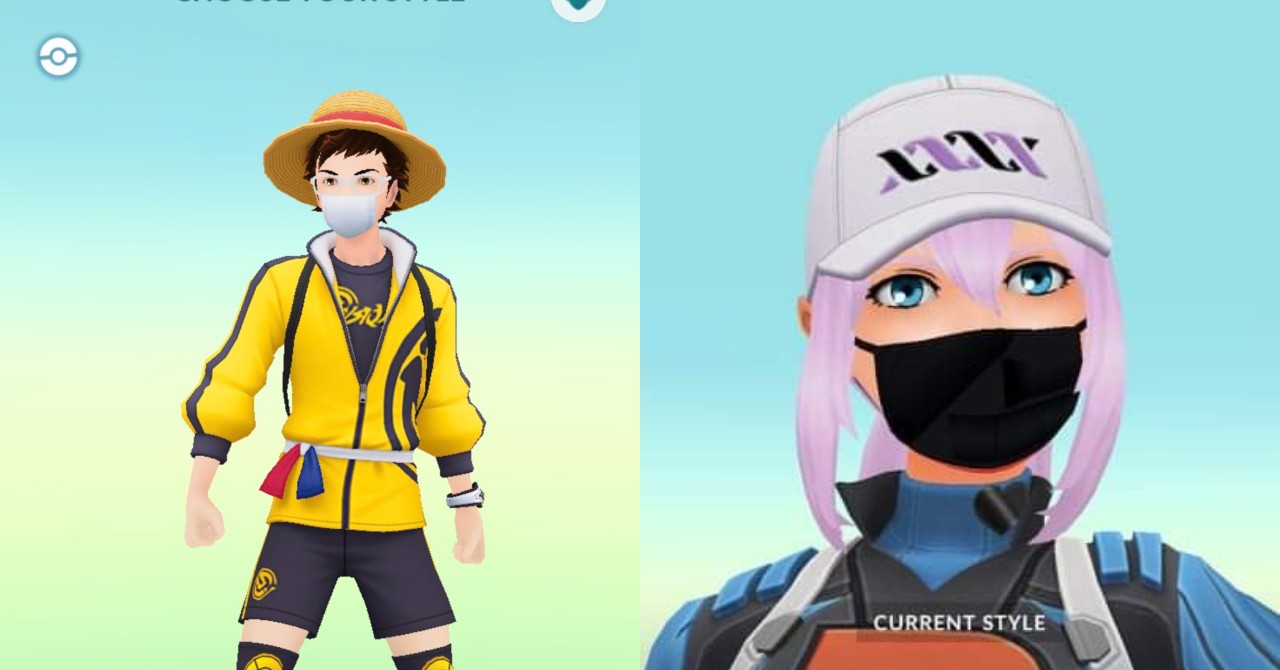 Pokémon Go passa a oferecer máscara para avatares e opiniões se dividem