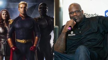Shaquille O’Neal invade entrevista do elenco de The Boys e quer entrar para Os Sete