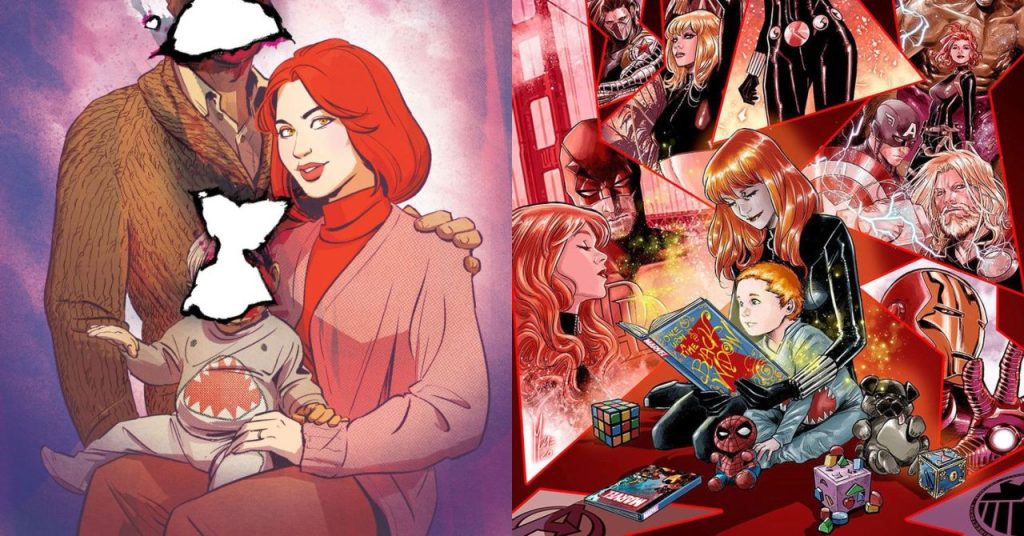 Viúva Negra: capas das próximas HQs mostram o filho de Natasha