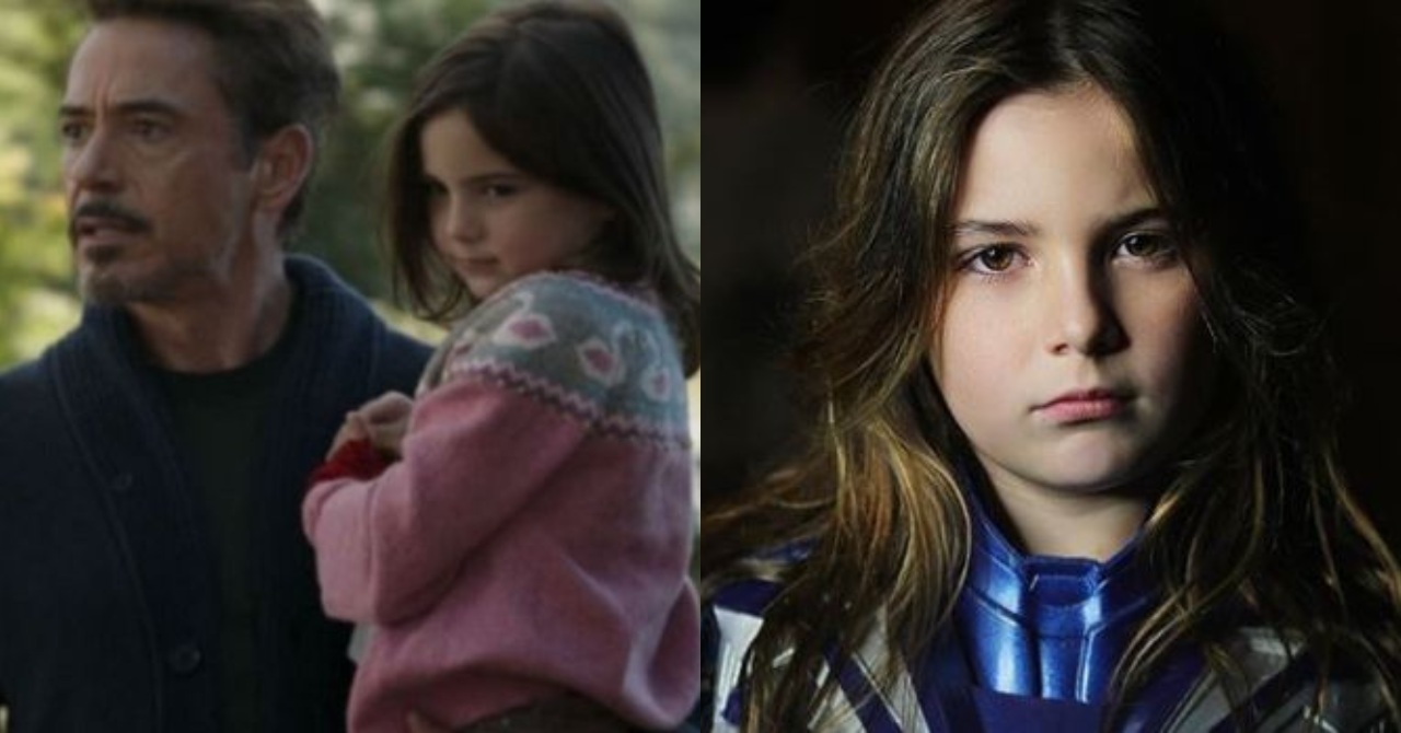 Atriz de Morgan Stark em Ultimato usa fantasia da Resgate no Halloween