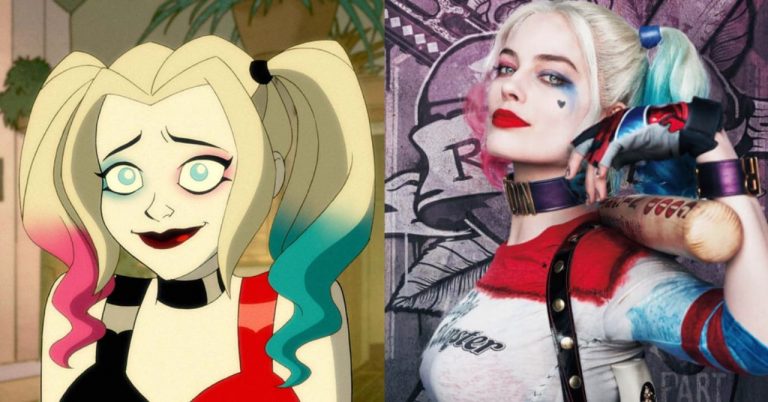 Arlequina-Kaley Cuoco e Margot Robbie