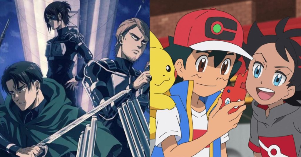 Attack on Titan e Pokémon terão pausa no Japão para festas de fim de ano