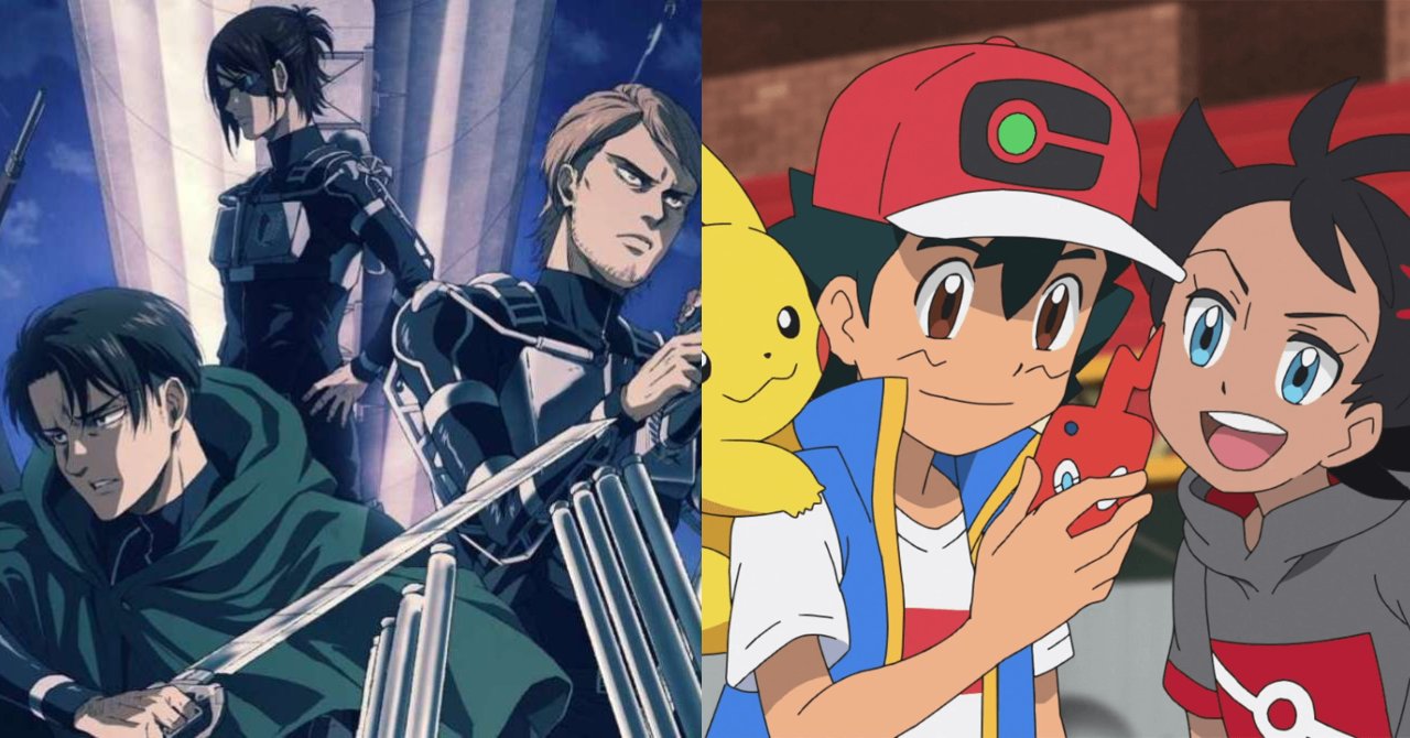 Attack on Titan e Pokémon terão pausa no Japão para festas de fim de ano