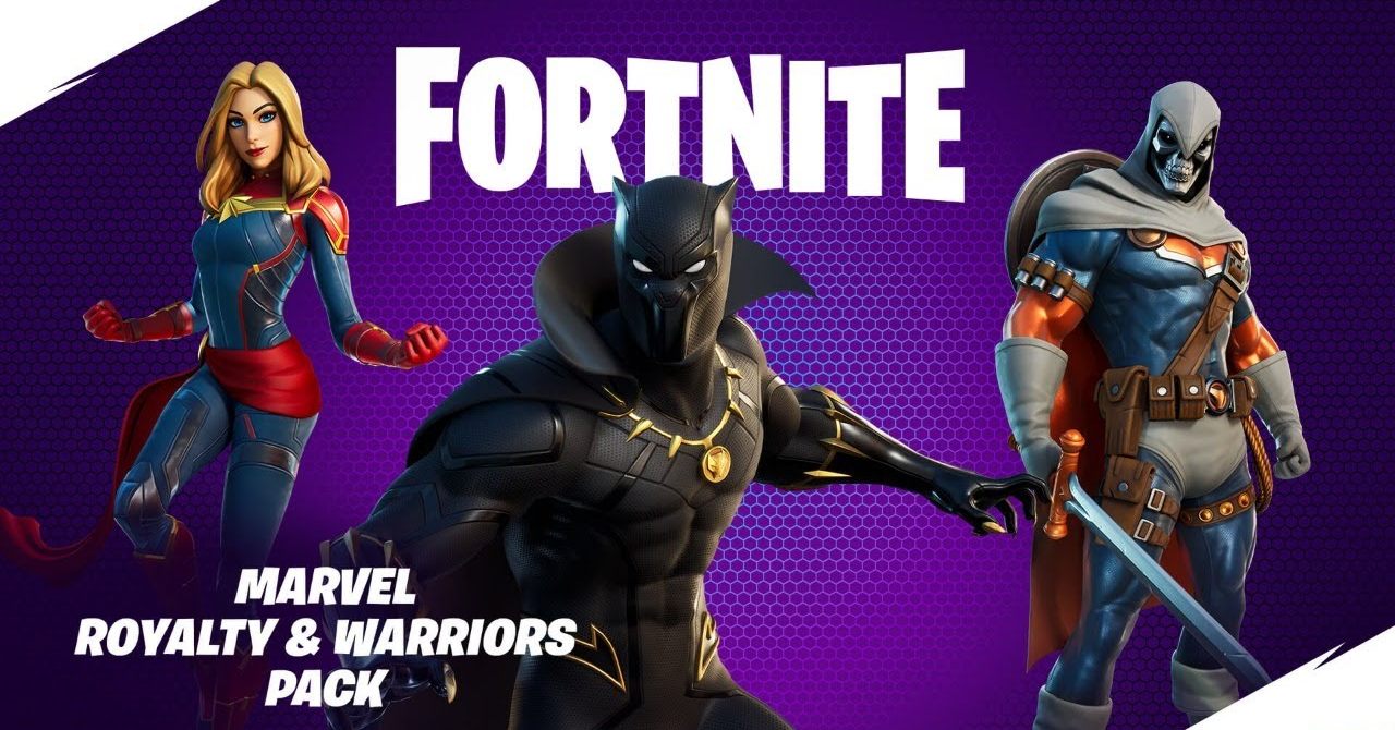 Fortnite: game lança skins do Pantera Negra, Capitã Marvel e Treinador