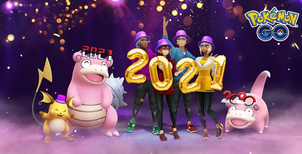 Pokémon Go anuncia evento especial para celebrar o ano novo