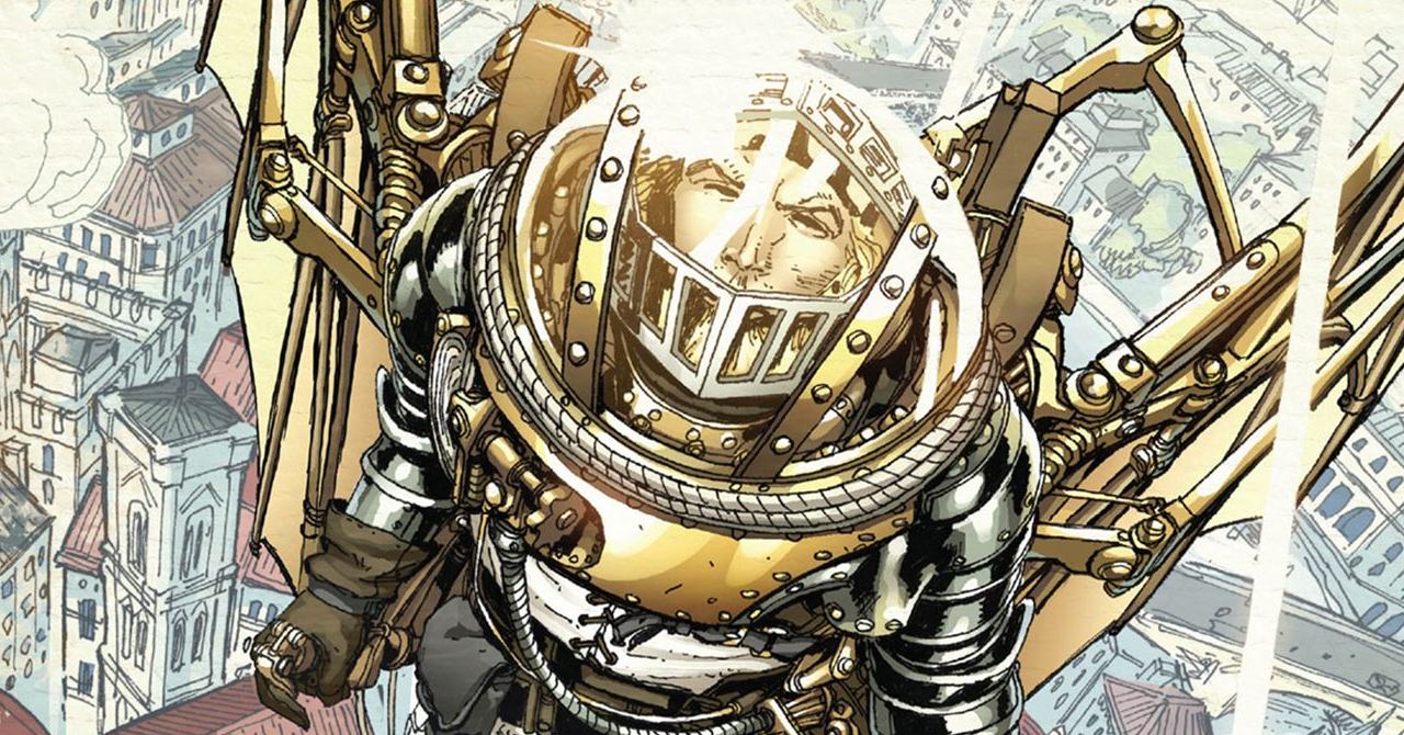 Leonardo da Vinci existe nas HQs da Marvel e é um viajante do tempo