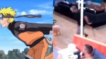 Naruto: Projota é flagrado fazendo a famosa ‘corridinha’ no BBB 21