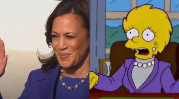Os Simpsons: fãs dizem que show previu roupa de Kamala Harris em posse