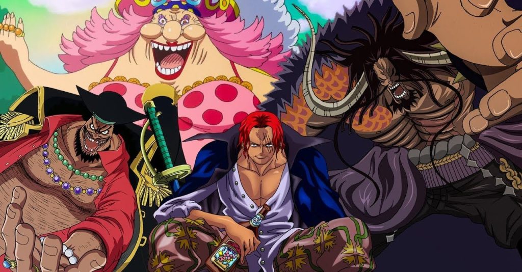 One Piece: recompensa pelos quatro Yonkou é atualizada no anime