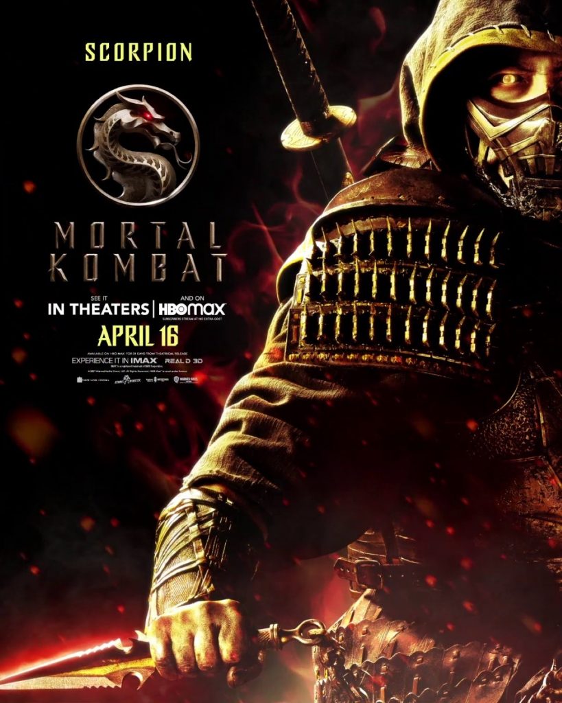 Mortal Kombat-pôster Scorpion