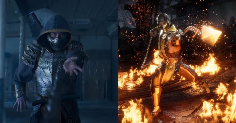 Mortal Kombat-referências trailer