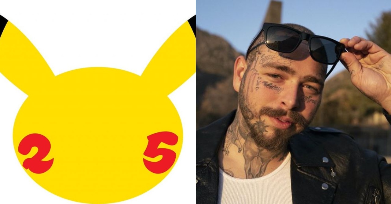Pokémon anuncia show com Post Malone para celebrar 25 anos da franquia