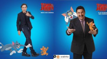 Filme de Tom e Jerry terá ‘dublagem’ de Tom Cavalcante e Ratinho