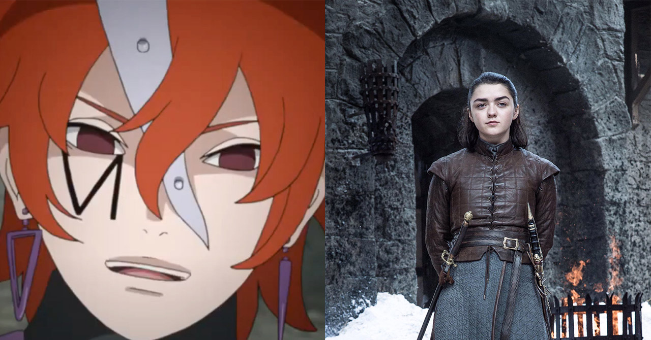 Boruto: vilão tem lista parecida com a de Arya, de Game of Thrones