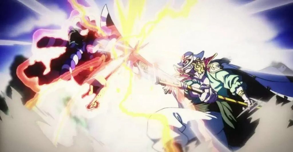 One Piece: anime mostra batalha épica entre Oden Kozuki e Barba Branca