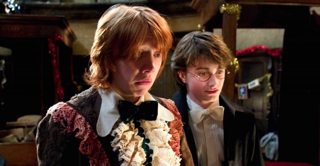 Harry Potter e Ron Weasley