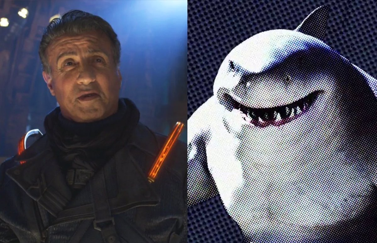 Surpresa! Sylvestre Stallone é o Tubarão Rei no novo O Esquadrão Suicida