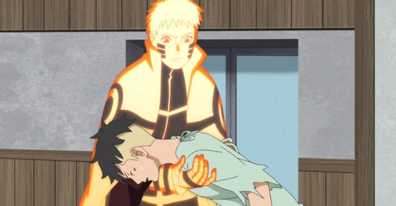 Boruto: encontro de Naruto e Kawaki tem easter egg do início do anime
