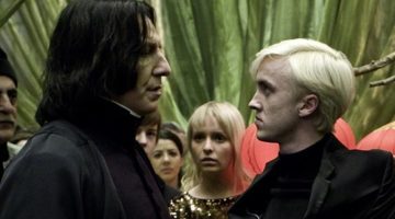 Ator de Draco Malfoy tinha pavor de atuar com Alan Rickman, o professor Snape