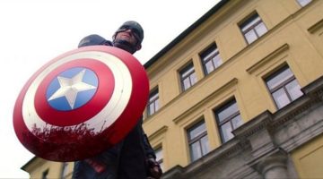 Wyatt Russell explica diferença entre os escudos do Capitão América