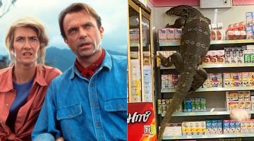 Jurassic World comenta vídeo viral sobre lagarto gigante: ‘não fomos nós’